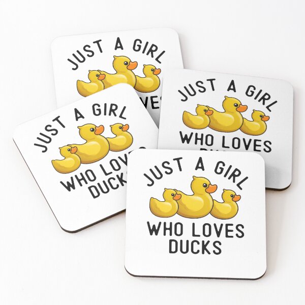 Item preview, Just a Girl Who Loves Ducks designed and sold by nor-my.