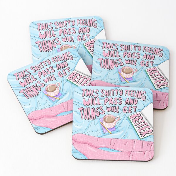 Item preview, This Shitty Feeling Will Pass... designed and sold by Cope-Doodles.