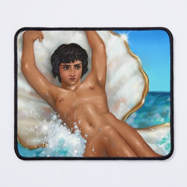 Item preview, Antinous emerges from the sea designed and sold by evecdrawings.