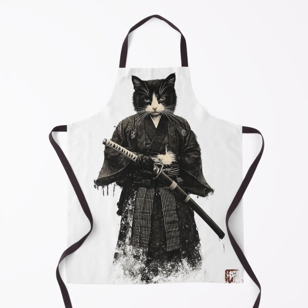 Item preview, Samurai Cat - Epic Japanese Warrior designed and sold by pixal-shop.