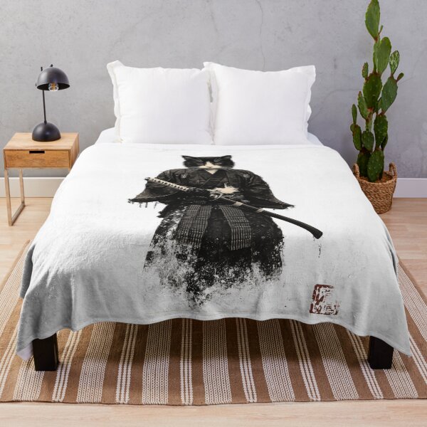 Item preview, Samurai Cat - Epic Japanese Warrior designed and sold by pixal-shop.