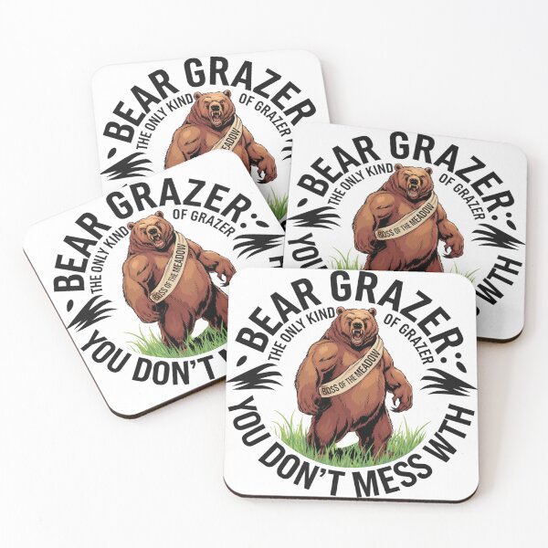 Item preview, bear grazer don't mess designed and sold by bukajart.