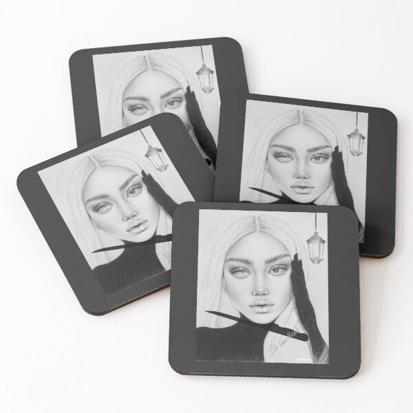 Item preview, Female portrait drawing designed and sold by Elafiruze23.