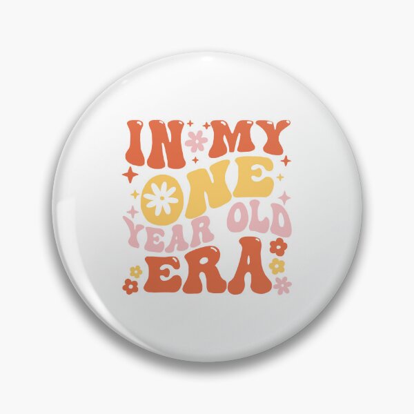Item preview, In My One Year Old Era Birthday Vintage designed and sold by nor-my.
