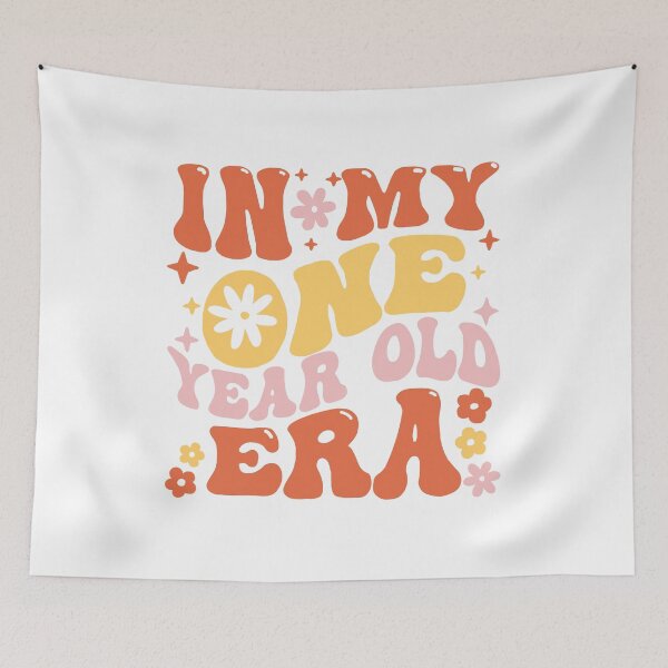Item preview, In My One Year Old Era Birthday Vintage designed and sold by nor-my.