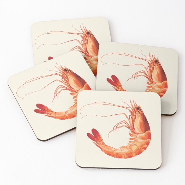 Item preview, Realistic Shrimp Illustration designed and sold by Mihush.