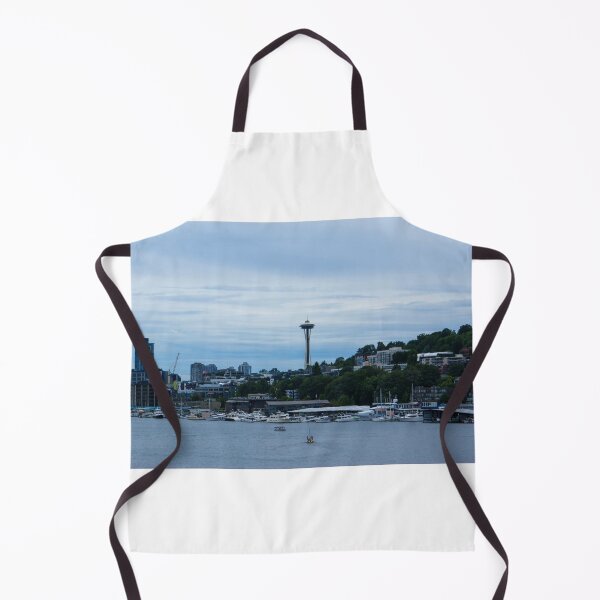 Item preview, Space Needle Over Lake Union designed and sold by TapokaM.
