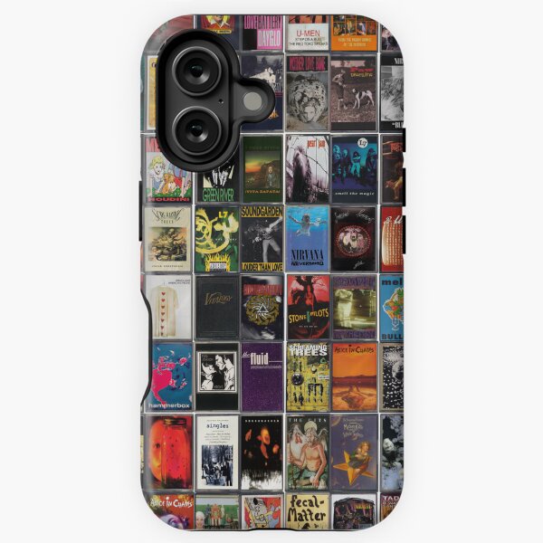 Item preview, Greatest Grunge Music - Vintage Cassette Album Cover Art designed and sold by Mr Mustard Prints.