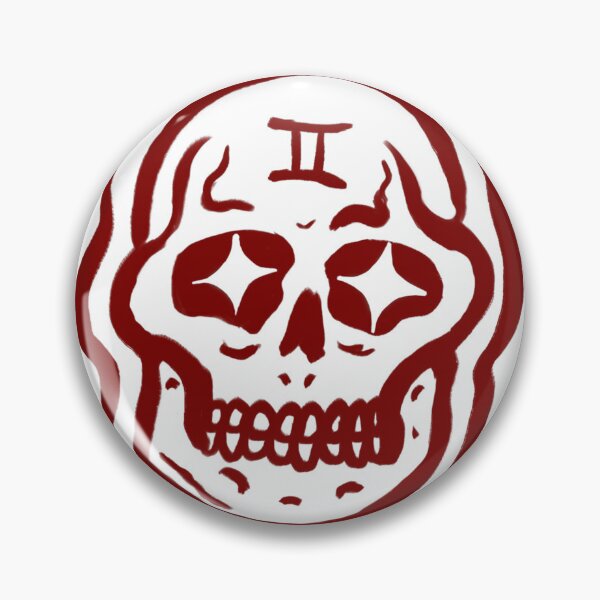 Item preview, ELEVENTH GEMINI STARRY EYED SKULL designed and sold by EleventhGemini.