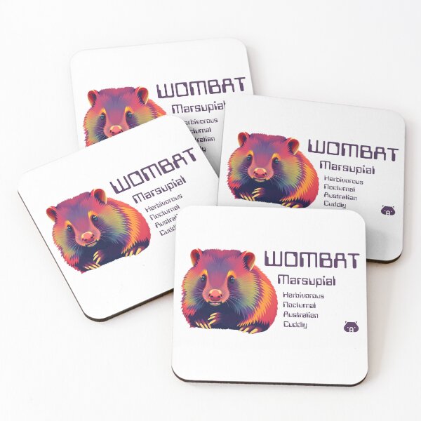 Item preview, Marsupial wombat designed and sold by pUNKnown.