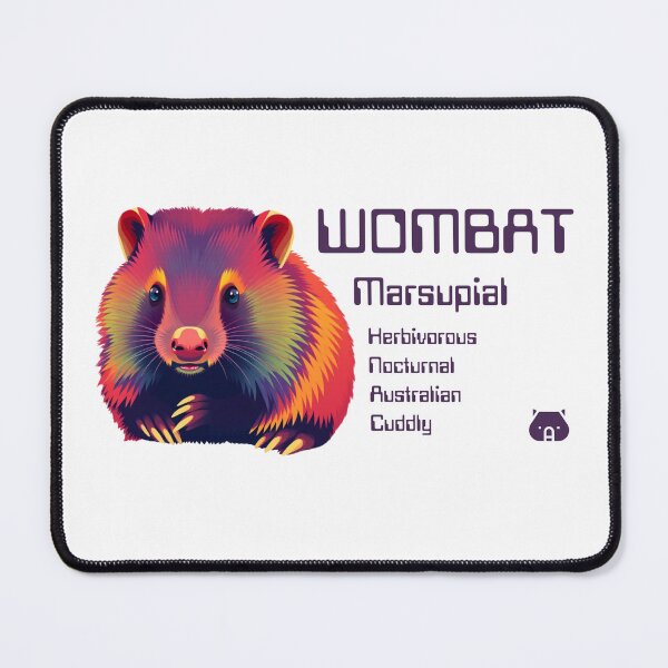 Item preview, Wombat Marsupial  designed and sold by pUNKnown.