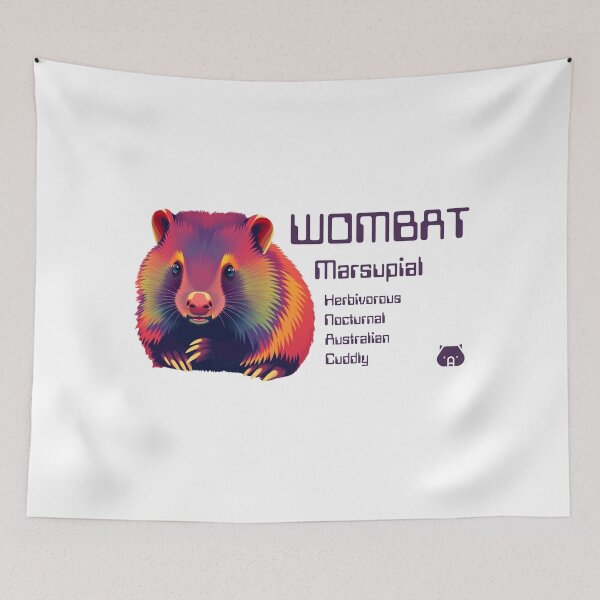 Item preview, Marsupial wombat designed and sold by pUNKnown.