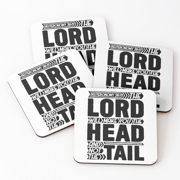Item preview, Deuteronomy 28:13 The LORD Will Make You The Head And Not The Tail designed and sold by plushism.