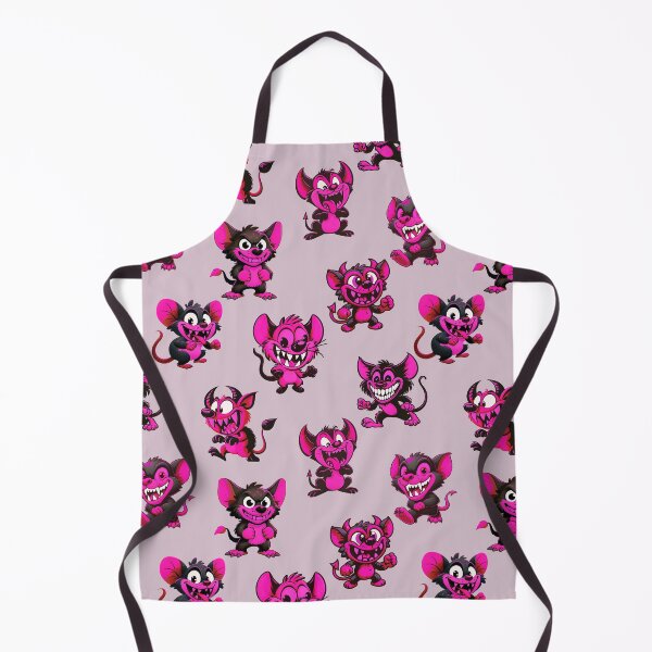 Item preview, Funny pink devils pattern design designed and sold by AlchemyColor.