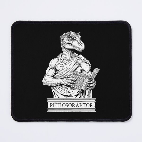 Item preview, Philosoraptor Funny Philosophy Velociraptor Dinosaur Pun designed and sold by GrandeDuc.