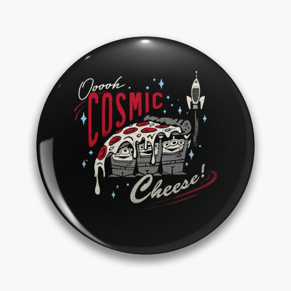 Item preview, Ooooh Cosmic Cheese Aliens Retro Logo designed and sold by LeggetTinch.