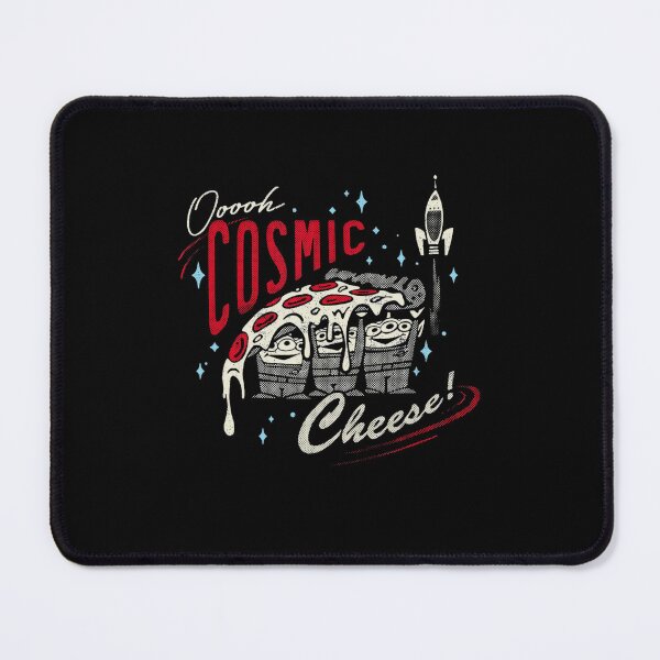 Item preview, Ooooh Cosmic Cheese Aliens Retro Logo designed and sold by LeggetTinch.