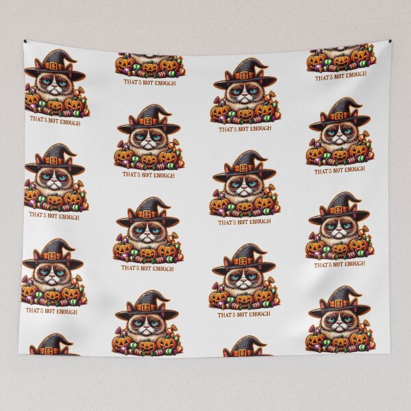 Item preview, Halloween cat witch evil saying designed and sold by FunnyDsgn.