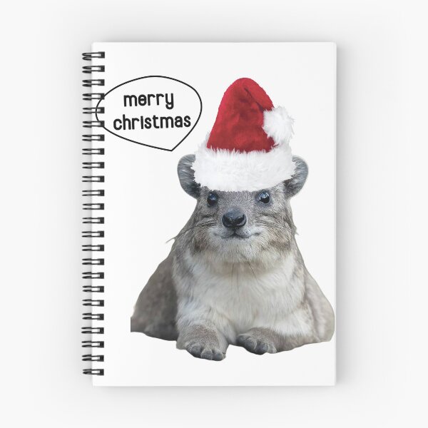 Artikelvorschau, Frohe Weihnachten Klippschliefer entworfen und verkauft von SillyLittleSnek.