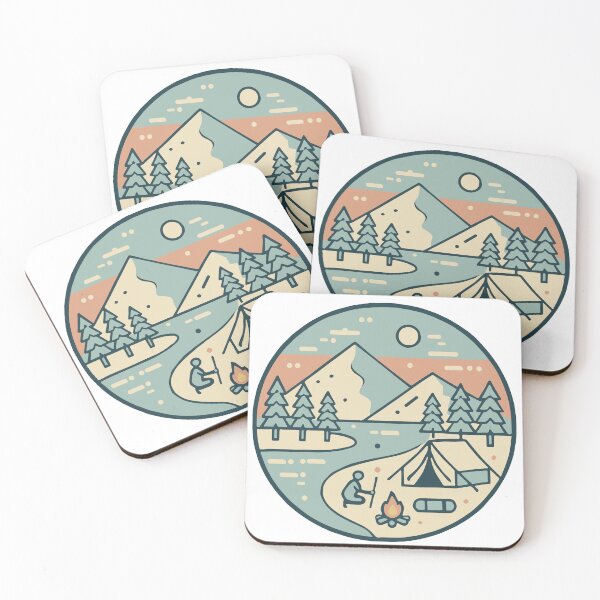 Item preview, Camping pastel designed and sold by 171factory.