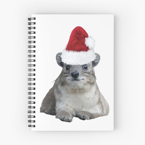 Item preview, Merry Chirstmas Rock Hyrax  designed and sold by SillyLittleSnek.