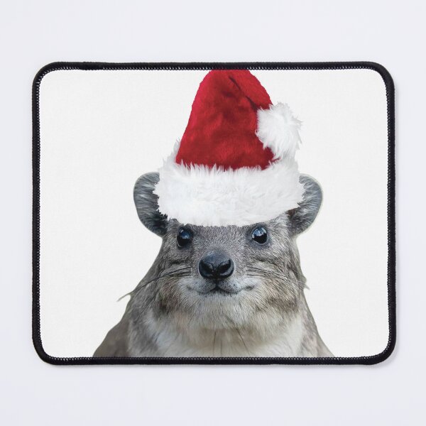 Item preview, Merry Chirstmas Rock Hyrax designed and sold by SillyLittleSnek.