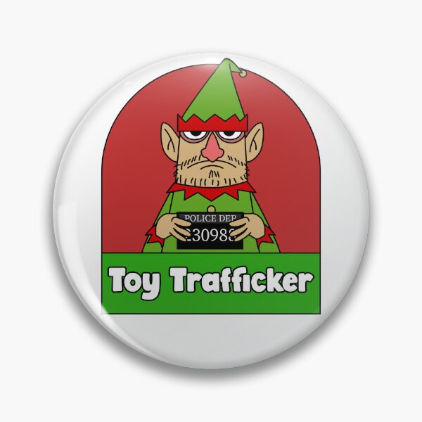 Item preview, Toy Trafficker Elf Arested, Can't trust anyone these days lol. designed and sold by Patrick J Land.