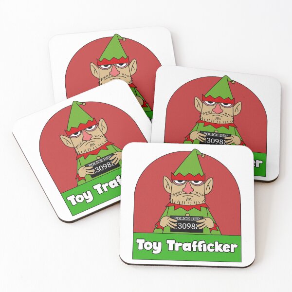 Item preview, Toy Trafficker Elf Arested, Can't trust anyone these days lol. designed and sold by Patrick J Land.