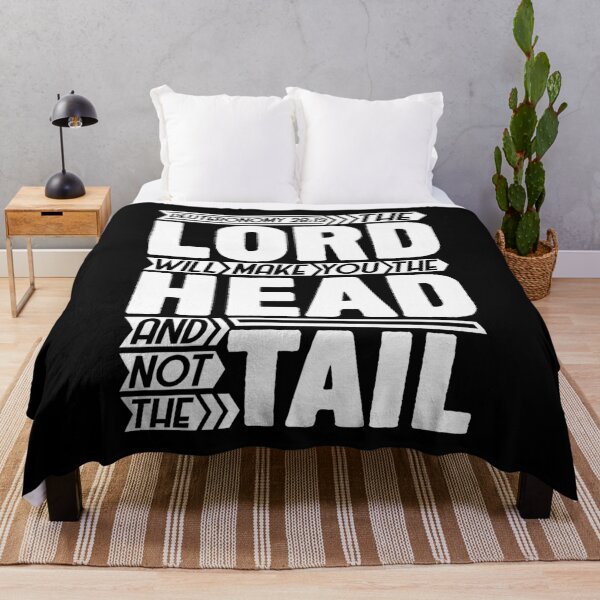 Item preview, Deuteronomy 28:13 The LORD Will Make You The Head And Not The Tail designed and sold by plushism.