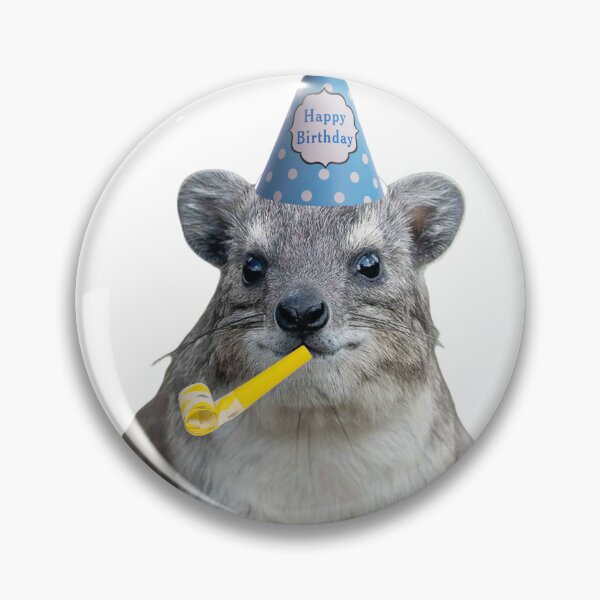 Item preview, Birthday rock hyrax designed and sold by SillyLittleSnek.