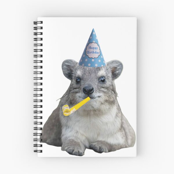 Item preview, Birthday rock hyrax designed and sold by SillyLittleSnek.