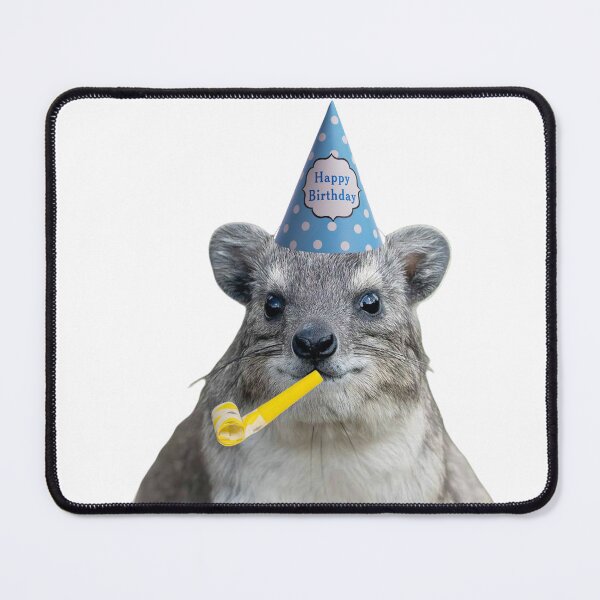 Item preview, Birthday rock hyrax designed and sold by SillyLittleSnek.