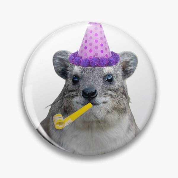 Item preview, Birthday rock hyrax designed and sold by SillyLittleSnek.
