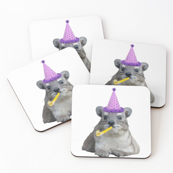 Item preview, Birthday rock hyrax designed and sold by SillyLittleSnek.