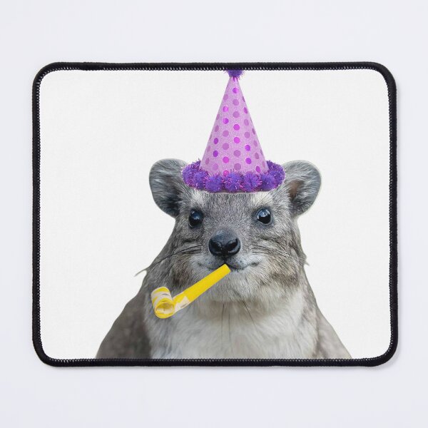 Item preview, Birthday rock hyrax designed and sold by SillyLittleSnek.