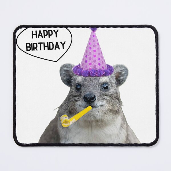 Item preview, Birthday rock hyrax bday party designed and sold by SillyLittleSnek.