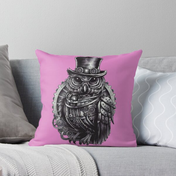 Item preview, Monochrome Steampunk Owl designed and sold by NiRia Spot.