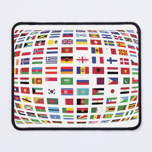 Item preview, World Flags 3d Illusion Look designed and sold by Divine Ease.