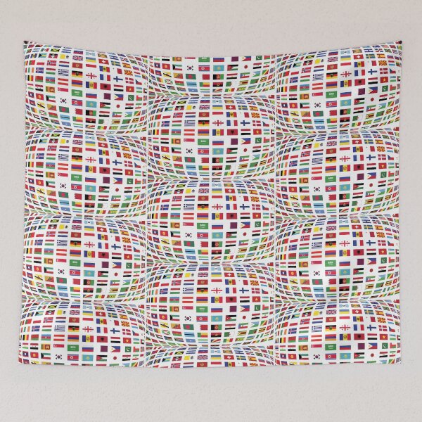 Item preview, World Flags 3d Illusion Look designed and sold by Divine Ease.