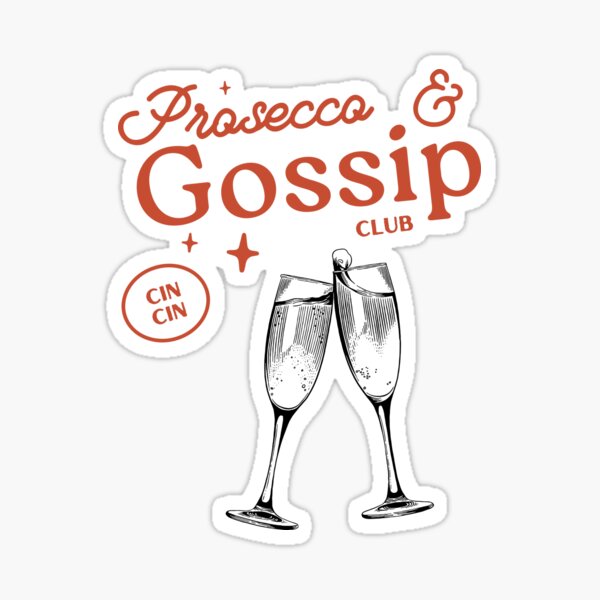 Item preview, Prosecco & Gossip Club Design designed and sold by fdebia.