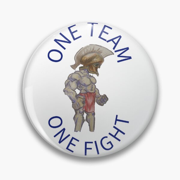 Item preview, One Team One Fight designed and sold by Pondsk8ter.