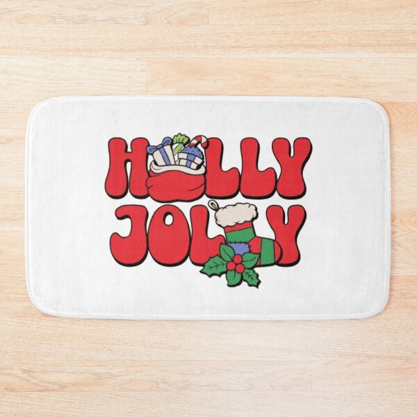 Item preview, Holly Jolly Christmas Funny Quote designed and sold by Urbanmams.