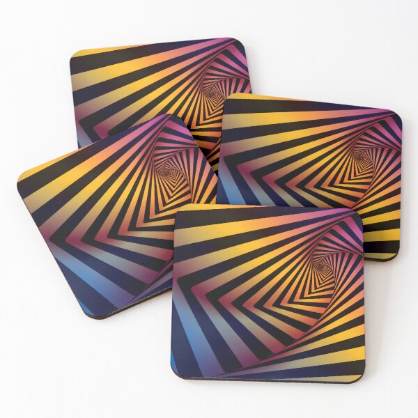 Item preview, Colorful Trippy Optical Illusion  designed and sold by Divine Ease.