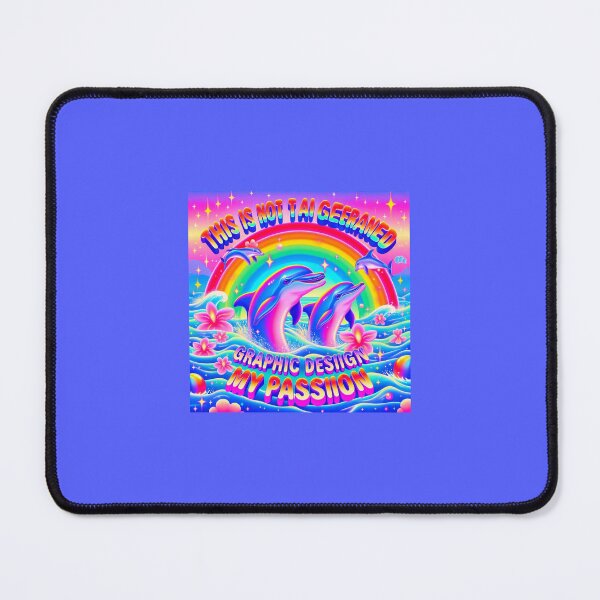 Item preview, Graphic Design is my Passion - Totally not AI Phone Case Sticker designed and sold by KatyaDesigns.