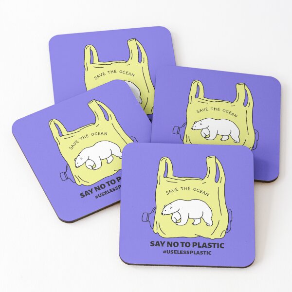 Item preview, Save The Ocean - Say No To Plastic designed and sold by Fanverse Merchandise.