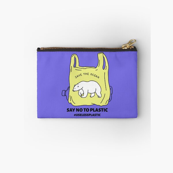 Item preview, Save The Ocean - Say No To Plastic designed and sold by Fanverse Merchandise.