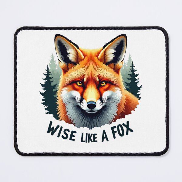 Item preview, Wise Like A Fox designed and sold by OskarArts.