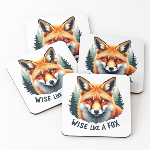 Item preview, Wise Like A Fox designed and sold by OskarArts.