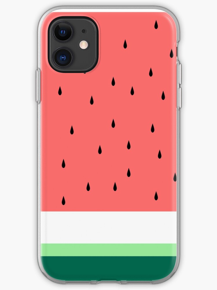 "Cartoon Watermelon Phone Case" iPhone Case & Cover by joethecannon