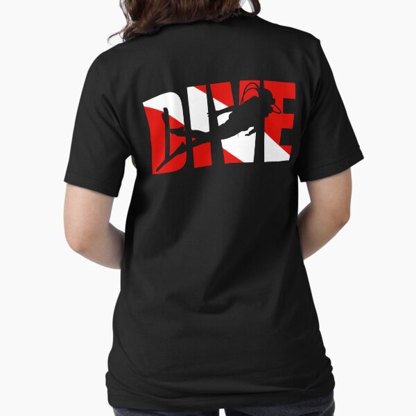 Artikel-Vorschau von Tauchflagge Zurück, designt und verkauft von TheDiveShirt.
